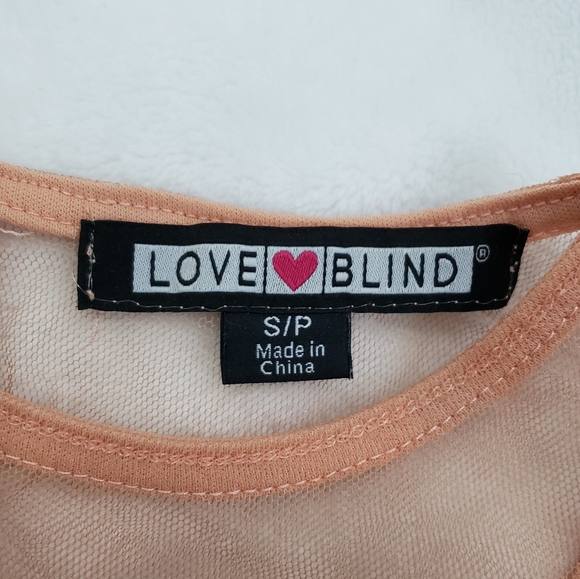 Love Blind Midi Halter Neck Dress in Orange Floral Lace Women's Size S - Picture 6 of 6